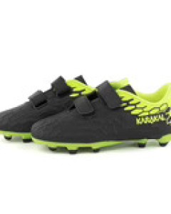 Karakal Hex Football Boot Black Lime x 10 Pairs ( 10-2 UK )