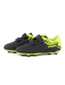 Karakal Hex Football Boot Black Lime x 10 Pairs ( 10-2 UK )