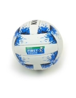 Karakal First Touch Gaelic Ball White/Blue - Splash